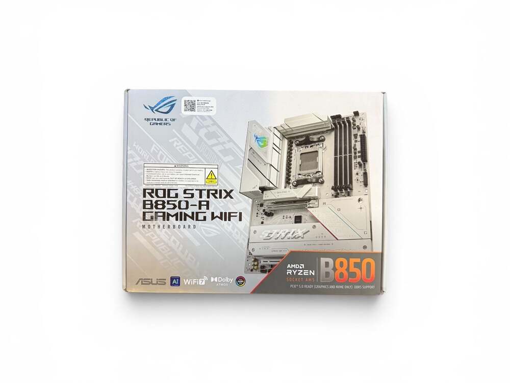 ASUS ROG Strix B850-A Gaming WiFi AMD ATX Motherboard, DDR5, PCIe 5.0, WiFi 7 :